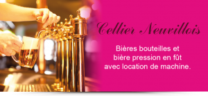 Bières bouteilles, blières pression