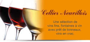 Vons Fins, Fontaine à vins avec prêt de tonneaux, vins en vrac.