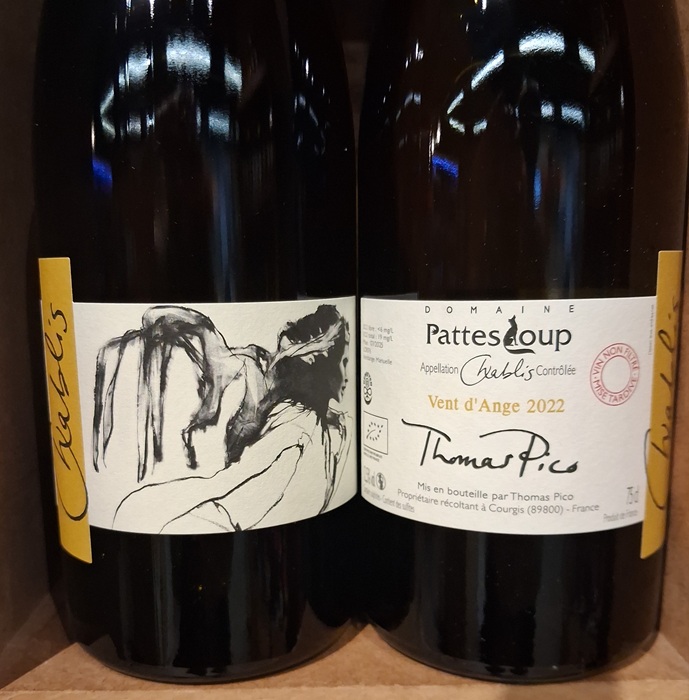 Chablis Vent d&rsquo;Anges 2022 – Domaine Pattes Loup